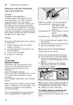 Предварительный просмотр 36 страницы Bosch WM14W460HK Instruction Manual And Installation Instructions