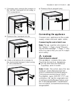 Предварительный просмотр 17 страницы Bosch WM16XKH1EU User Manual And Assembly Instructions