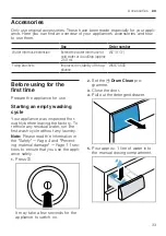 Предварительный просмотр 33 страницы Bosch WM16XKH1EU User Manual And Assembly Instructions