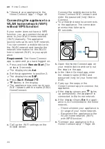 Предварительный просмотр 44 страницы Bosch WM16XKH1EU User Manual And Assembly Instructions