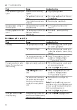 Предварительный просмотр 62 страницы Bosch WM16XKH1EU User Manual And Assembly Instructions