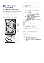 Preview for 13 page of Bosch WMH4Y7B9DN Instruction Manual And Installation Instructions