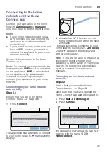 Preview for 47 page of Bosch WMH4Y7B9DN Instruction Manual And Installation Instructions