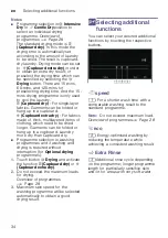 Preview for 34 page of Bosch WN44A2X0HK Instruction Manual And Installation Instructions