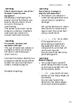 Preview for 7 page of Bosch WNA13400EU Instructions For Use And Installation