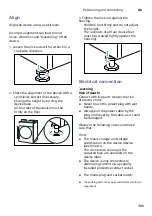 Preview for 19 page of Bosch WNA13400EU Instructions For Use And Installation