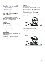 Preview for 47 page of Bosch WNA13400EU Instructions For Use And Installation