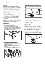 Предварительный просмотр 18 страницы Bosch WNA134B0SN Instruction Manual And Installation Instructions