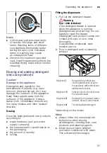 Предварительный просмотр 37 страницы Bosch WNA134B0SN Instruction Manual And Installation Instructions