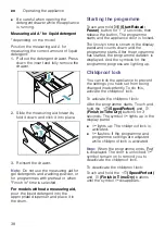 Предварительный просмотр 38 страницы Bosch WNA134B0SN Instruction Manual And Installation Instructions