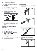 Предварительный просмотр 44 страницы Bosch WNA134U8GB Instruction Manual And Installation Instructions