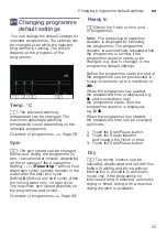 Предварительный просмотр 33 страницы Bosch WNA14400IN Instruction Manual And Installation Instructions