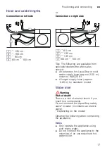 Предварительный просмотр 17 страницы Bosch WNA14400ME User Manual And Installation Instructions