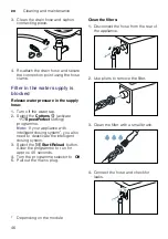 Предварительный просмотр 46 страницы Bosch WNA14400ME User Manual And Installation Instructions