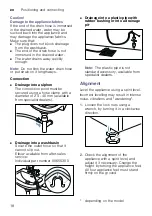 Preview for 18 page of Bosch WNA14400SG Instruction Manual And Installation Instructions