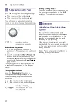 Preview for 40 page of Bosch WNA14400SG Instruction Manual And Installation Instructions