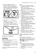 Preview for 19 page of Bosch WNA14400TH User Manual And Installation Instructions