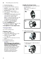 Preview for 20 page of Bosch WNA14400TH User Manual And Installation Instructions