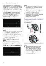 Preview for 36 page of Bosch WNA14400TH User Manual And Installation Instructions