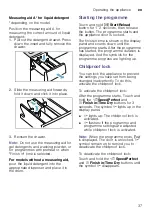 Предварительный просмотр 37 страницы Bosch WNA14490GB Instruction Manual And Installation Instructions