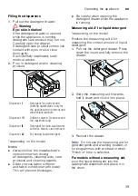 Preview for 39 page of Bosch WNA244X0GC Instruction Manual And Installation Instructions