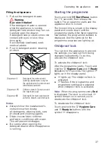 Preview for 37 page of Bosch WNA254U0IN Instruction Manual And Installation Instructions