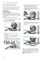 Preview for 42 page of Bosch WNA254U0IN Instruction Manual And Installation Instructions