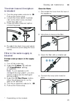 Preview for 43 page of Bosch WNA254U0IN Instruction Manual And Installation Instructions