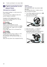 Preview for 44 page of Bosch WNA254U0IN Instruction Manual And Installation Instructions