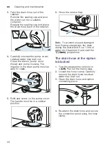 Preview for 44 page of Bosch WNG25400ES Instruction Manual And Installation Instructions