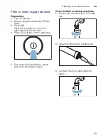 Предварительный просмотр 29 страницы Bosch WOE802D0IN Instruction Manual And Installation Instructions