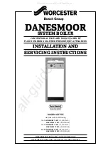 Bosch Worcester Danesmoor 12/14 Installation And Servicing Instructions preview