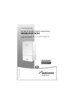 Bosch Worcester Greenstar 24 User Instructions предпросмотр