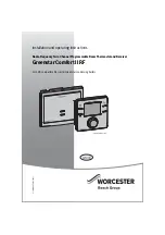 Предварительный просмотр 1 страницы Bosch Worcester Greenstar Comfort II RF Installation And Operating Instructions Manual