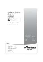 Preview for 16 page of Bosch Worcester Greenstar Utility ErP+ 32/50 User Instructions