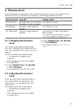 Preview for 25 page of Bosch WQG23108GR User Manual And Installation Instructions