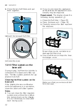 Preview for 32 page of Bosch WQG23108GR User Manual And Installation Instructions