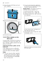 Preview for 32 page of Bosch WQG233CASN User Manual And Installation Instructions