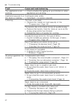 Preview for 42 page of Bosch WQG233CASN User Manual And Installation Instructions