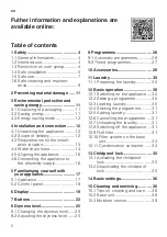 Preview for 2 page of Bosch WQG233DH0 User Manual And Installation Instructions