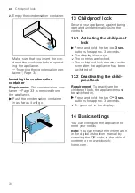 Preview for 34 page of Bosch WQG24100BY User Manual And Installation Instructions