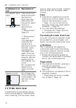 Preview for 14 page of Bosch WQG242AASN User Manual And Installation Instructions