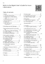 Preview for 2 page of Bosch WQG245DCFG User Manual And Installation Instructiions