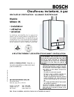 Preview for 25 page of Bosch WR430-7K Installation, Operating And Maintenance Instructions