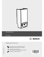 Preview for 1 page of Bosch WT 11 AM1 E Installation And User Instructions Manual