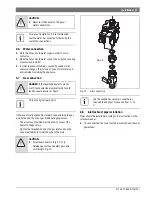 Preview for 17 page of Bosch WT 11 AM1 E Installation And User Instructions Manual