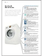 Preview for 8 page of Bosch WTA74100ZA Features And Specifications