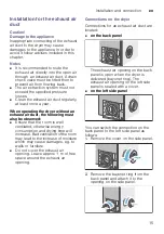 Preview for 15 page of Bosch WTA74201AU Installation And Operating Instructions Manual