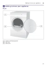 Preview for 21 page of Bosch WTA74201IN Installation And Operating Instructions Manual