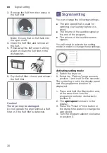 Preview for 30 page of Bosch WTA74201IN Installation And Operating Instructions Manual